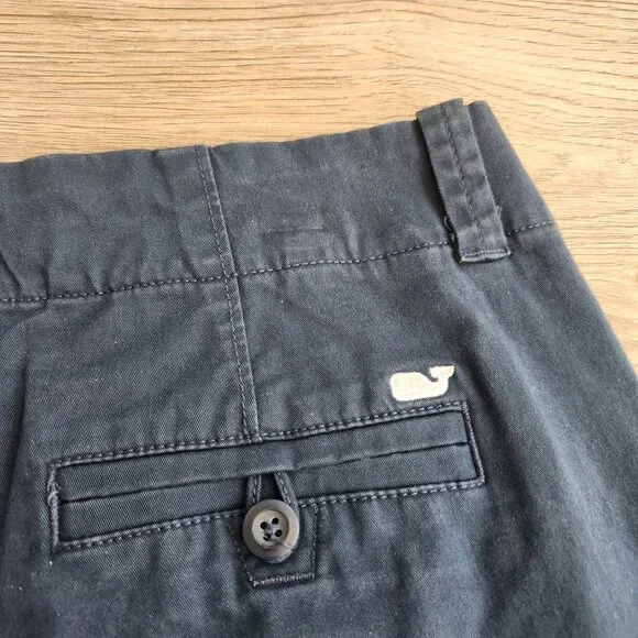 Vineyard Vines Women's Everyday Shorts Navy Blue 5" Inseam Size 10 MSRP $78 GUC - Picture 6 of 13